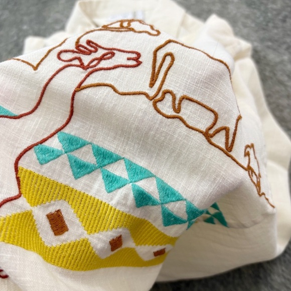 ASOS Safari Embroidered Shirt - Picture 6 of 10